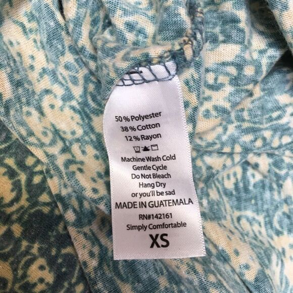 LuLaRoe Randy baseball tee with 3/4 sleeves XS - Picture 4 of 4